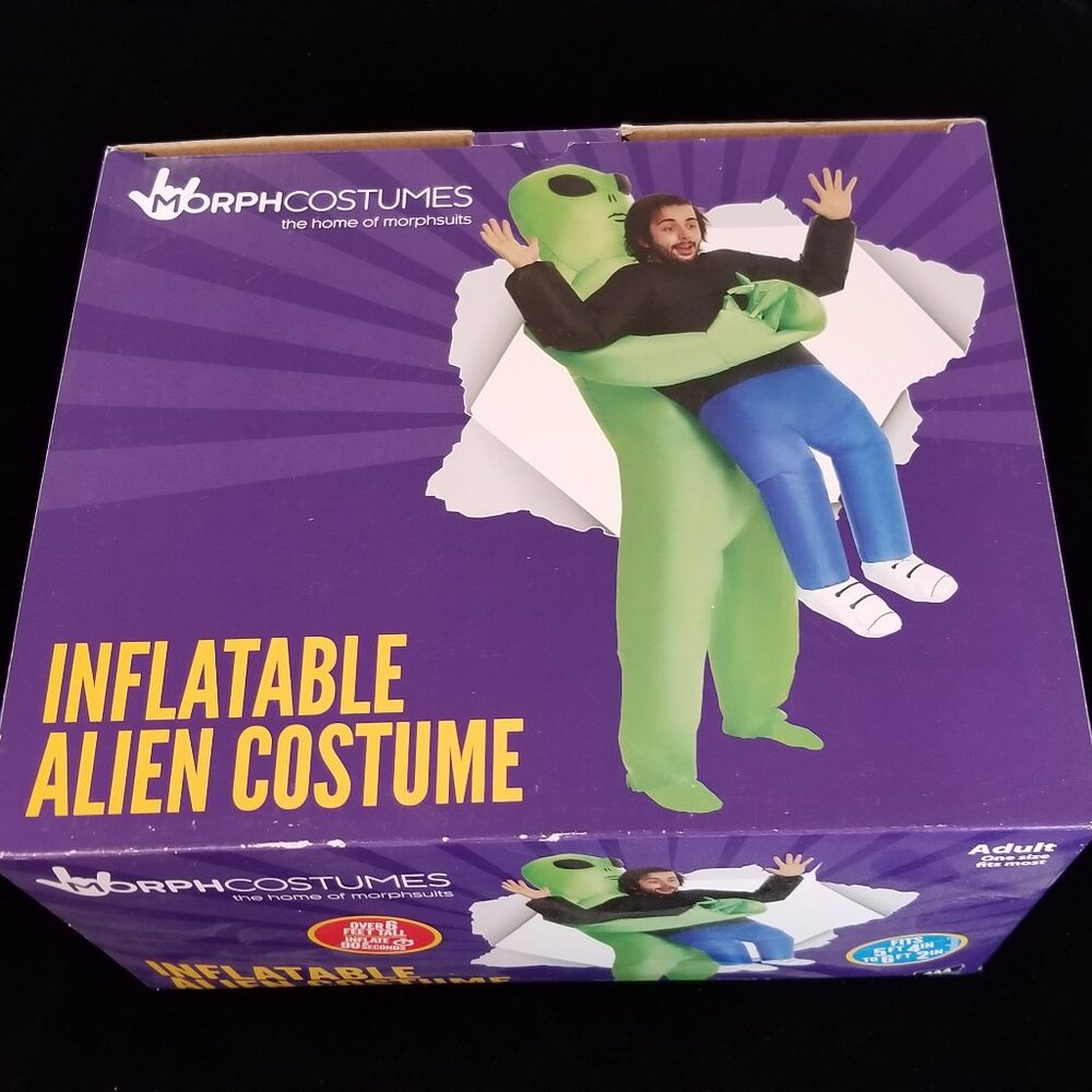 MorphCostumes - Inflatable Alien Costume - Adult One Size Fits Most  - New